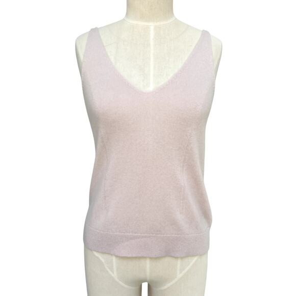 Club Monaco Signature Cashmere Tank Cami Top Soft Pink Small - Picture 1 of 6